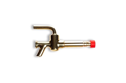 Brass tap for keg