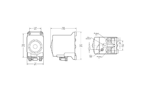 Pompa pneumatica FLOJET G56